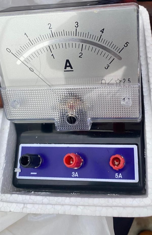 Ammeter 0-1-2A DC